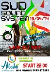 SUD SOUND SYSTEM live in dancehall style il 19 apr 2014 a Marina Di Andrano